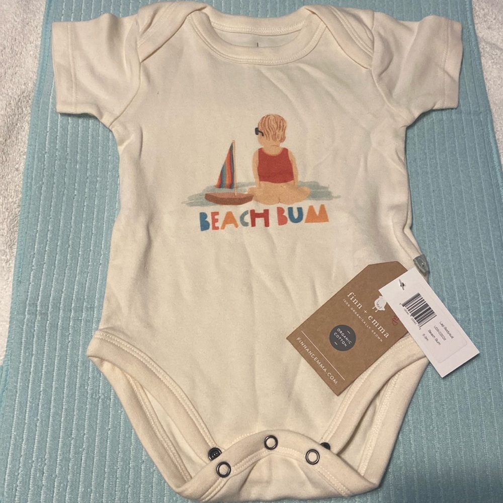 🩷NWT Finn + Emma Beach Bum One Piece 6-9M